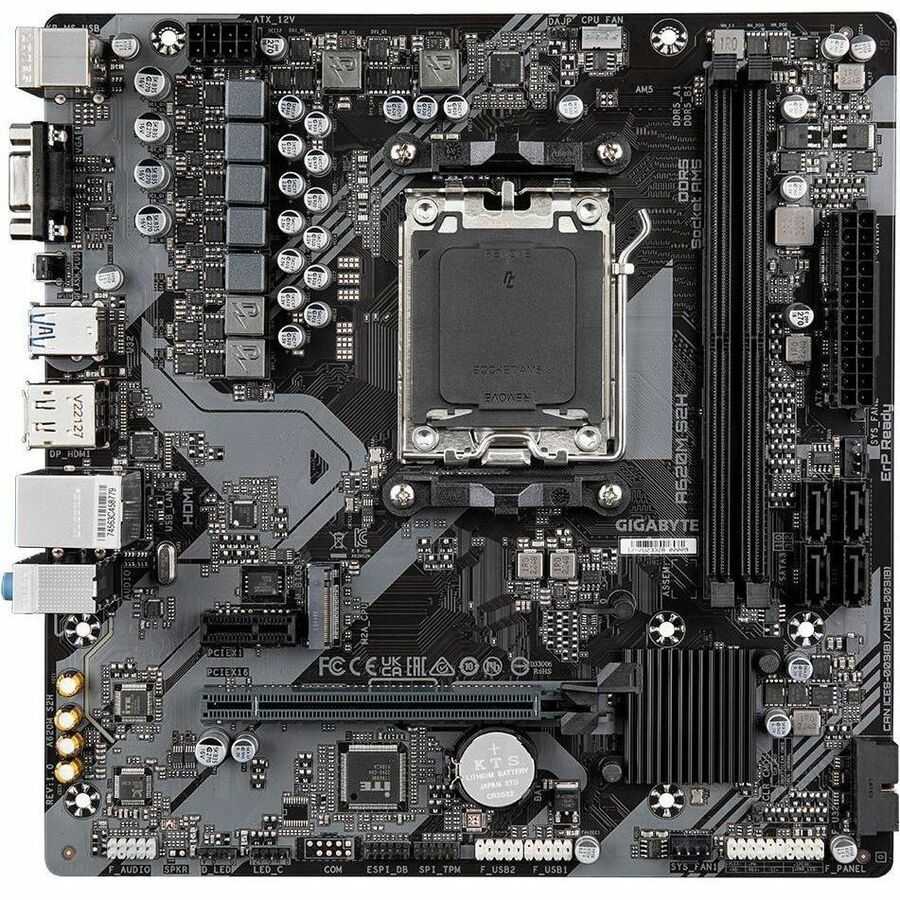 Main Image for GIGABYTE Ultra Durable A620M S2H Desktop Motherboard - AMD A620 Chipset - Socket AM5 - Micro ATX