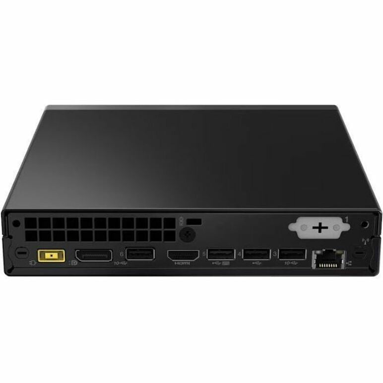 Rear Image for Lenovo ThinkCentre neo 50q Gen 4 12LN000CUS Desktop Computer - Intel Core i5 13th Gen i5-13420H - 8 GB - 256 GB PCI Express NVMe 4.0 x4 SSD - Tiny - Black