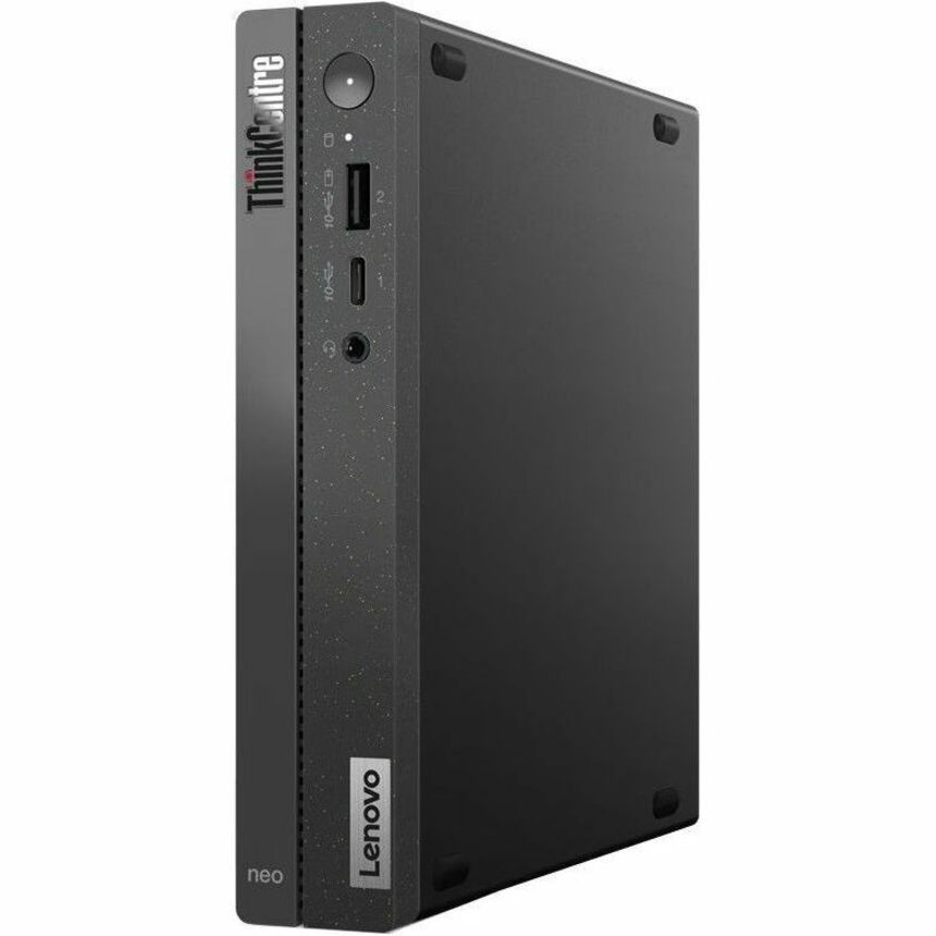 Bottom Image for Lenovo ThinkCentre neo 50q Gen 4 12LN000BUS Desktop Computer - Intel Core i5 13th Gen i5-13420H - 16 GB - 256 GB PCI Express NVMe 4.0 x4 SSD - Tiny - Black