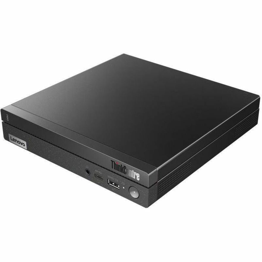 Left Image for Lenovo ThinkCentre neo 50q Gen 4 12LN000BUS Desktop Computer - Intel Core i5 13th Gen i5-13420H - 16 GB - 256 GB PCI Express NVMe 4.0 x4 SSD - Tiny - Black