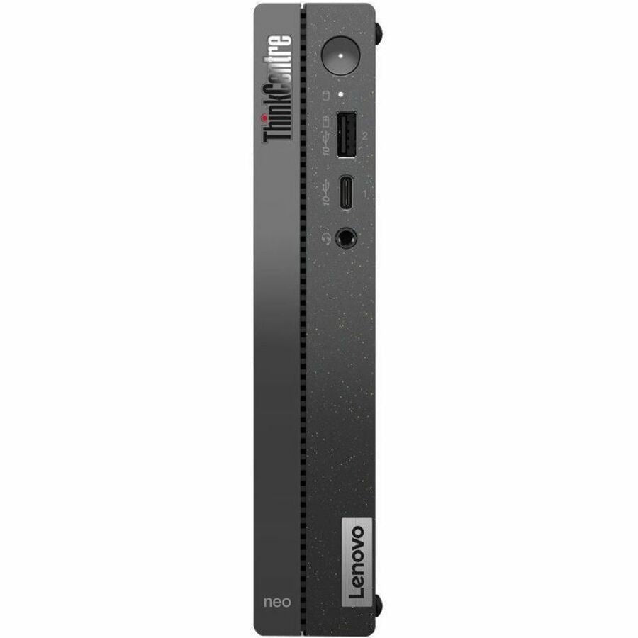 Front Image for Lenovo ThinkCentre neo 50q Gen 4 12LN000BUS Desktop Computer - Intel Core i5 13th Gen i5-13420H - 16 GB - 256 GB PCI Express NVMe 4.0 x4 SSD - Tiny - Black