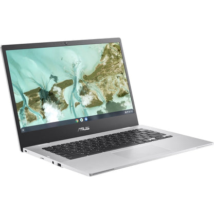 Alternate-Image1 Image for Asus Chromebook CX1 CX1400 CX1400CKA-DB44 14" Chromebook - HD - 60 Hz - Intel Celeron N4500 - 4 GB - 64 GB Flash Memory - Transparent Silver