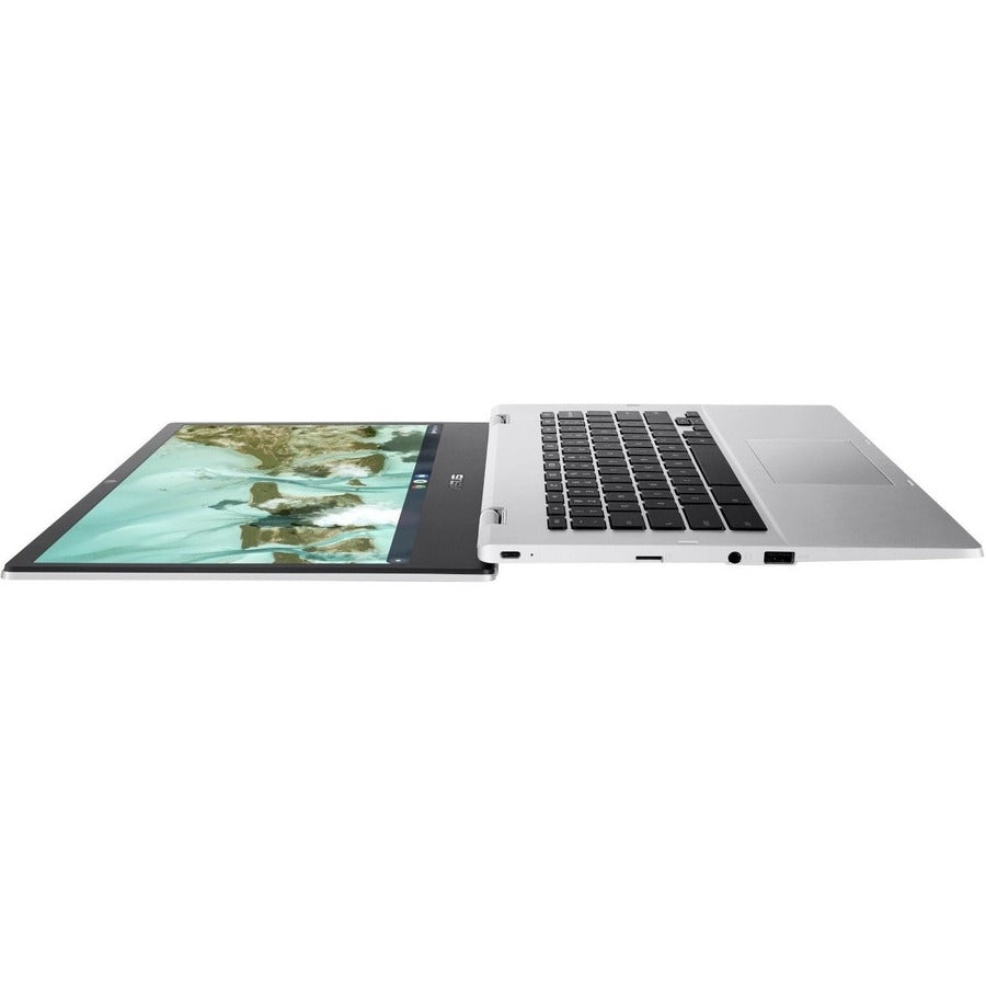 Alternate-Image10 Image for Asus Chromebook CX1 CX1400 CX1400CKA-DB44 14" Chromebook - HD - 60 Hz - Intel Celeron N4500 - 4 GB - 64 GB Flash Memory - Transparent Silver