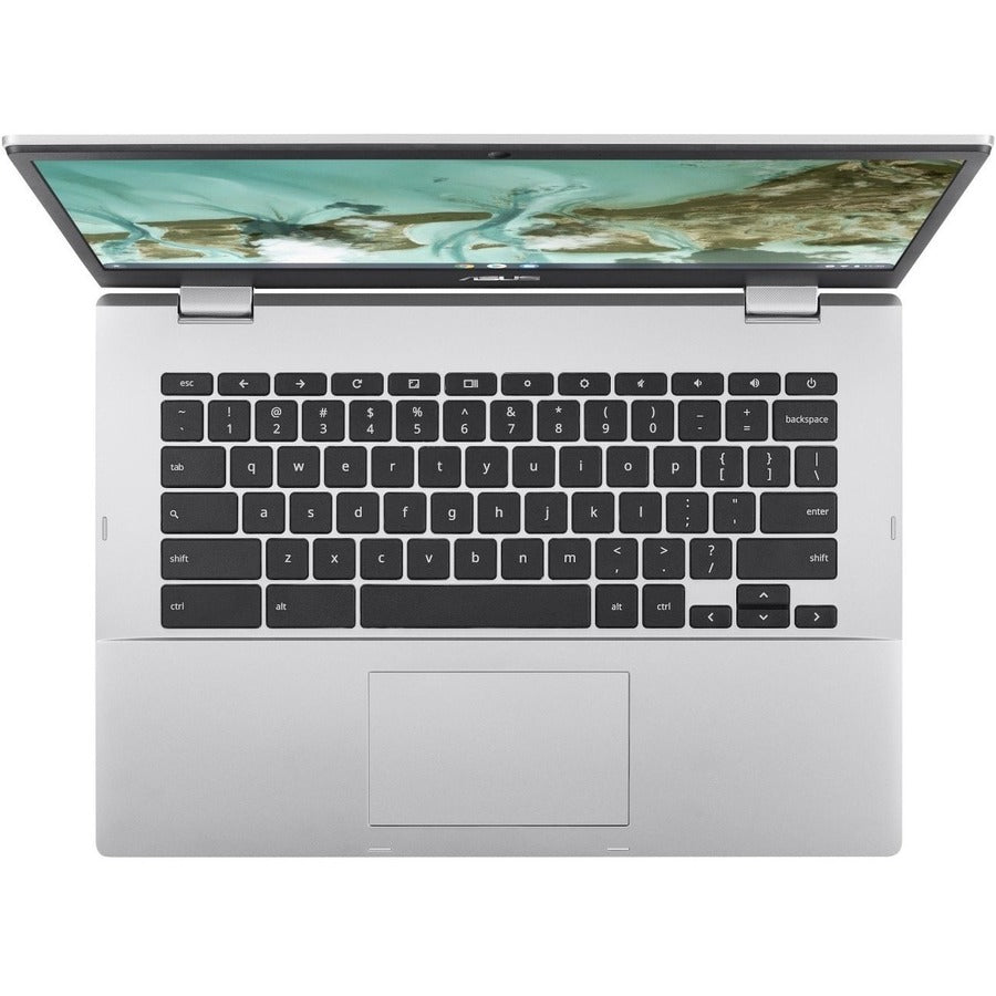 Alternate-Image9 Image for Asus Chromebook CX1 CX1400 CX1400CKA-DB44 14" Chromebook - HD - 60 Hz - Intel Celeron N4500 - 4 GB - 64 GB Flash Memory - Transparent Silver