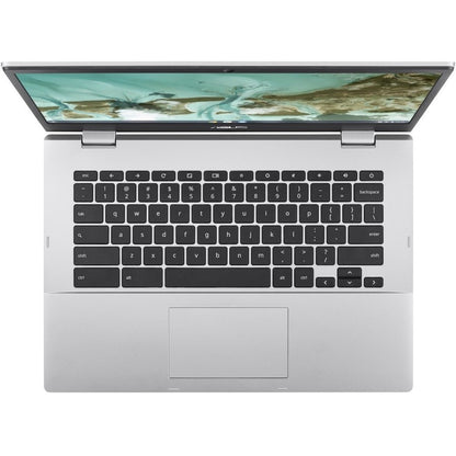 Alternate-Image9 Image for Asus Chromebook CX1 CX1400 CX1400CKA-DB44 14" Chromebook - HD - 60 Hz - Intel Celeron N4500 - 4 GB - 64 GB Flash Memory - Transparent Silver