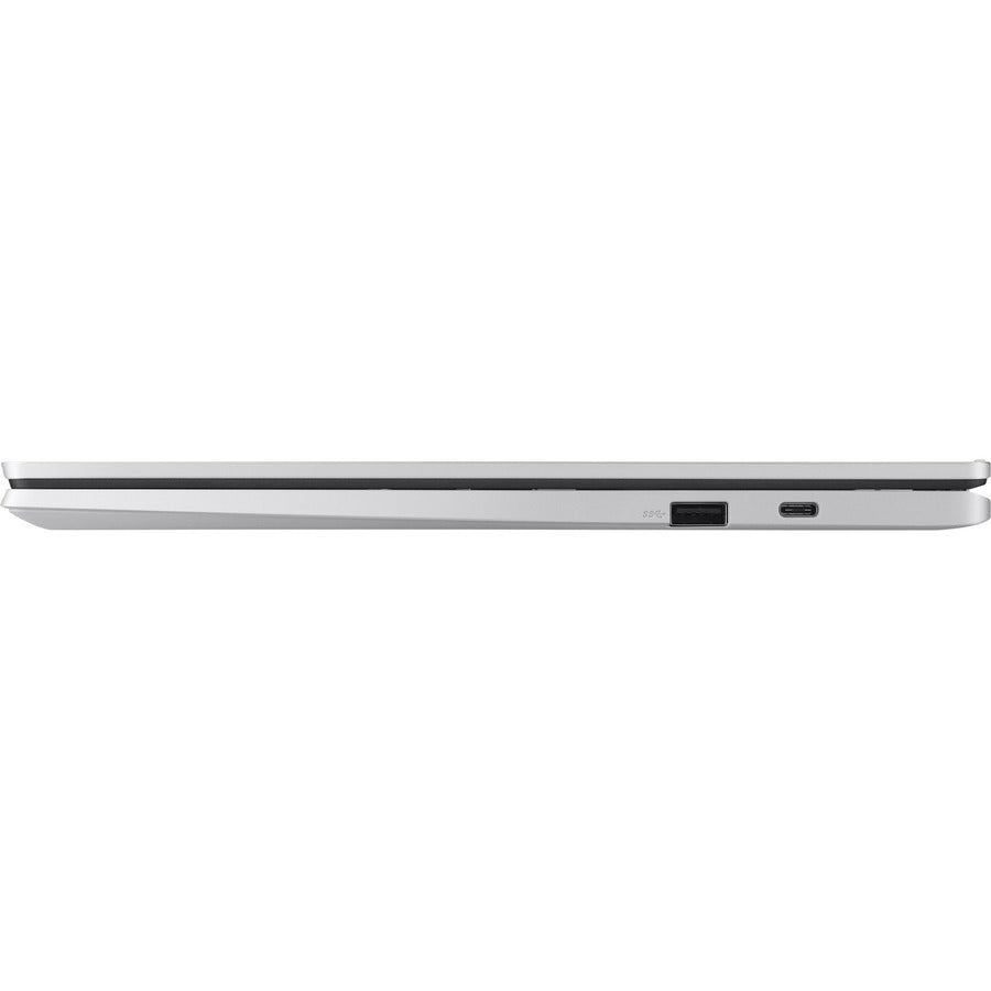 Left Image for Asus Chromebook CX1 CX1400 CX1400CKA-DB44 14" Chromebook - HD - 60 Hz - Intel Celeron N4500 - 4 GB - 64 GB Flash Memory - Transparent Silver
