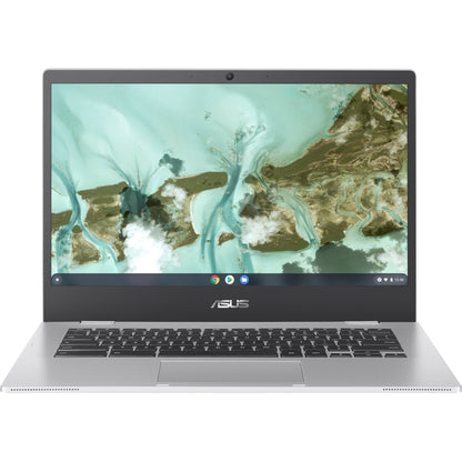 Main Image for Asus Chromebook CX1 CX1400 CX1400CKA-DB44 14" Chromebook - HD - 60 Hz - Intel Celeron N4500 - 4 GB - 64 GB Flash Memory - Transparent Silver