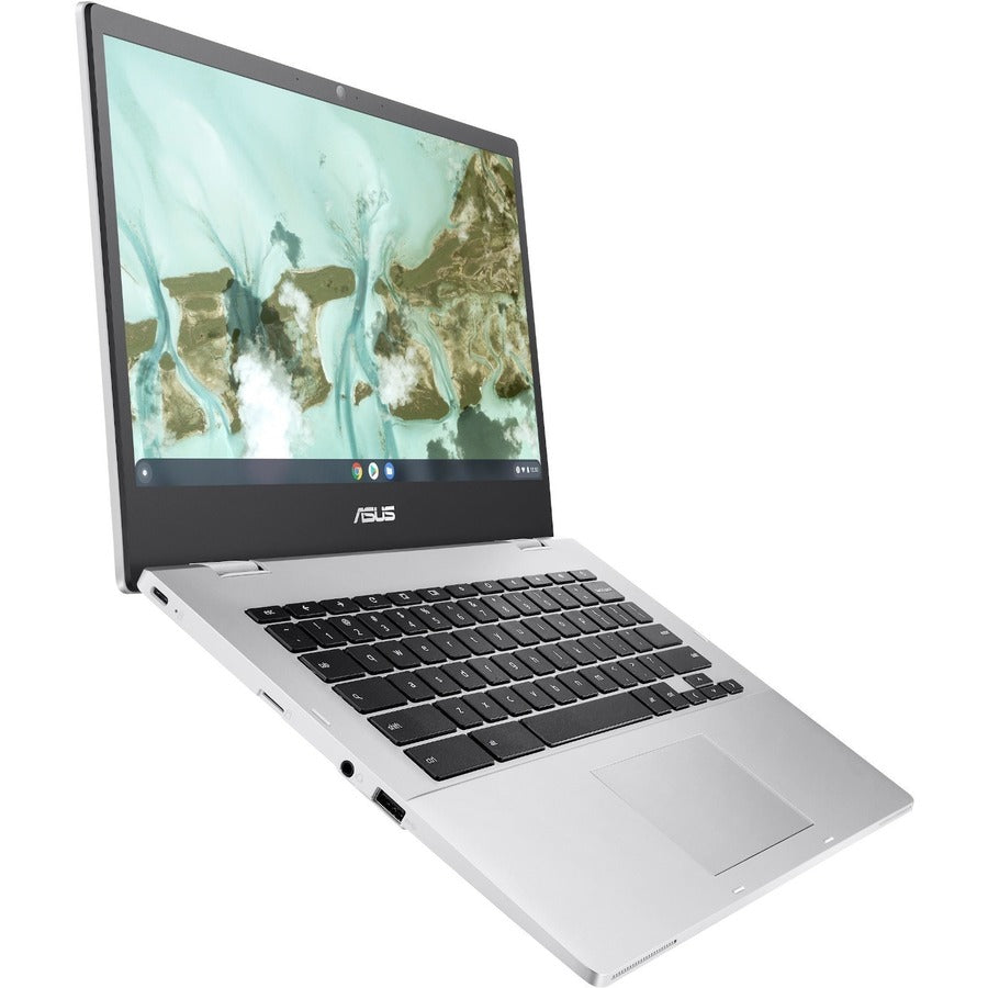 Alternate-Image5 Image for Asus Chromebook CX1 CX1400 CX1400CKA-DB44 14" Chromebook - HD - 60 Hz - Intel Celeron N4500 - 4 GB - 64 GB Flash Memory - Transparent Silver