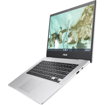 Alternate-Image6 Image for Asus Chromebook CX1 CX1400 CX1400CKA-DB44 14" Chromebook - HD - 60 Hz - Intel Celeron N4500 - 4 GB - 64 GB Flash Memory - Transparent Silver