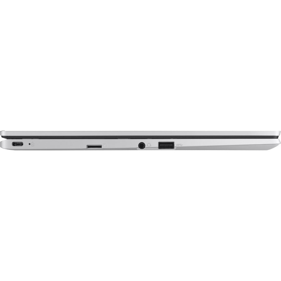 Right Image for Asus Chromebook CX1 CX1400 CX1400CKA-DB44 14" Chromebook - HD - 60 Hz - Intel Celeron N4500 - 4 GB - 64 GB Flash Memory - Transparent Silver