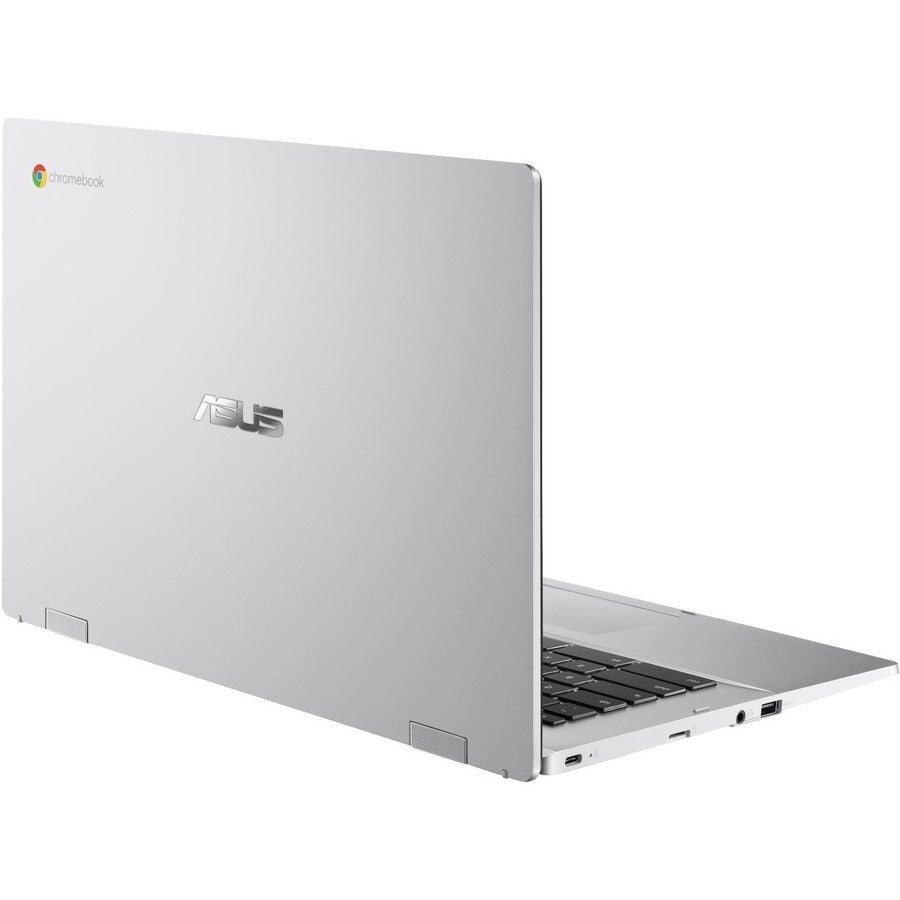 Alternate-Image7 Image for Asus Chromebook CX1 CX1400 CX1400CKA-DB44 14" Chromebook - HD - 60 Hz - Intel Celeron N4500 - 4 GB - 64 GB Flash Memory - Transparent Silver