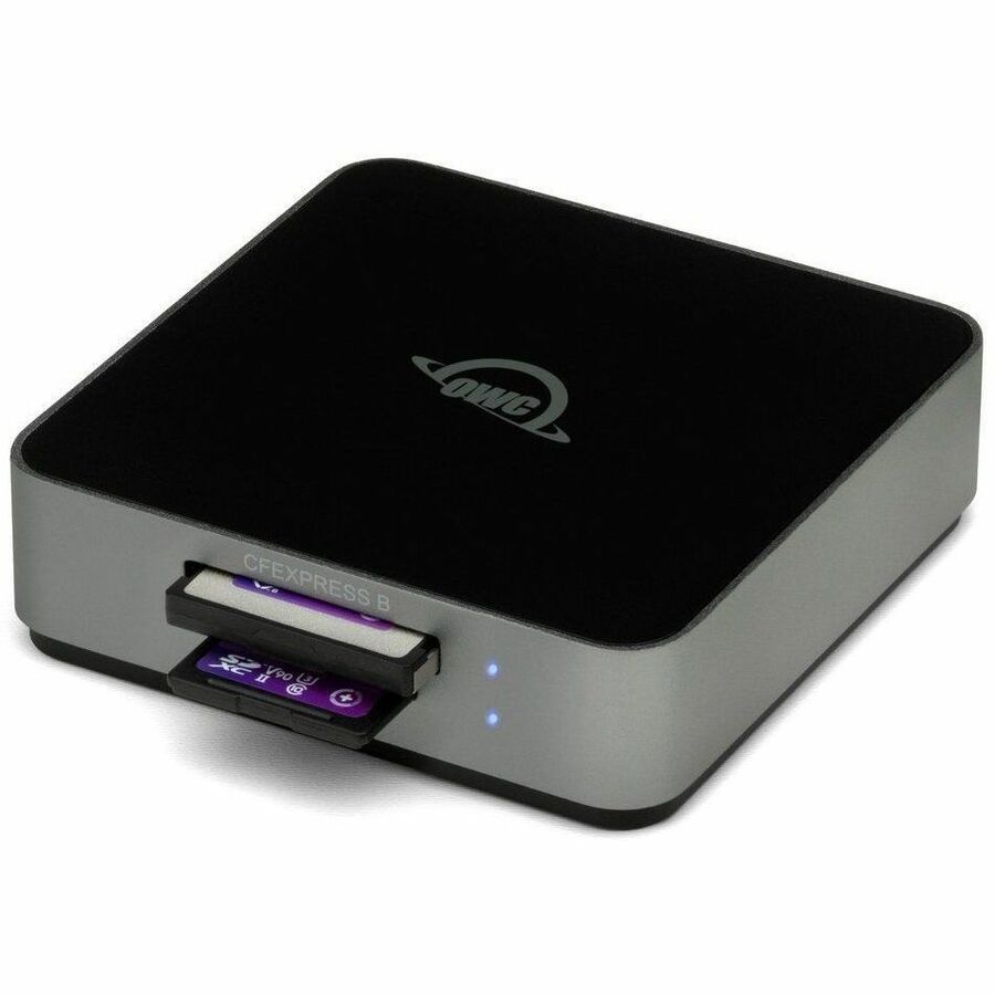 Alternate-Image1 Image for OWC Atlas Dual CFexpress Type B + SD Card Reader with USB-C (10Gb/s)