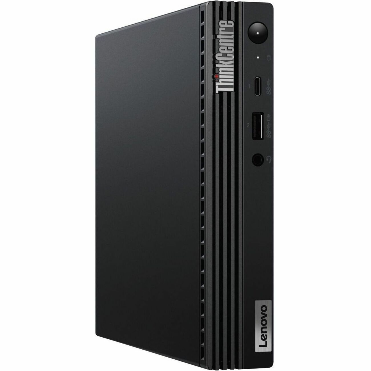 Main Image for Lenovo ThinkCentre M75q Gen 2 11JN008BUS Desktop Computer - AMD Ryzen 3 PRO 5350GE - 8 GB - 256 GB PCI Express NVMe SSD - Tiny - Black