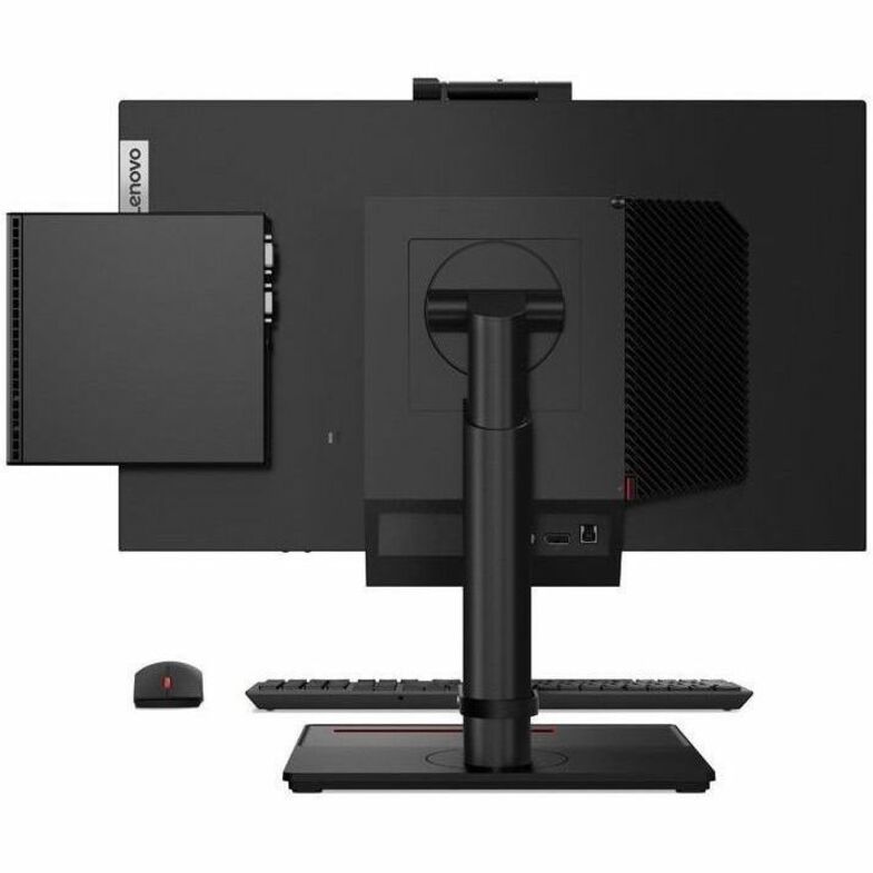 Alternate-Image6 Image for Lenovo ThinkCentre M75q Gen 2 11JN008BUS Desktop Computer - AMD Ryzen 3 PRO 5350GE - 8 GB - 256 GB PCI Express NVMe SSD - Tiny - Black
