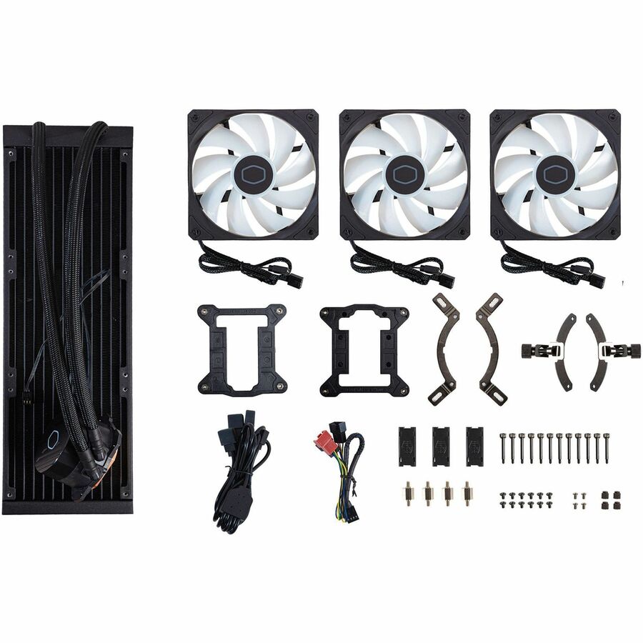 Alternate-Image5 Image for Cooler Master MasterLiquid 360L Core ARGB Cooling Fan/Radiator/Pump