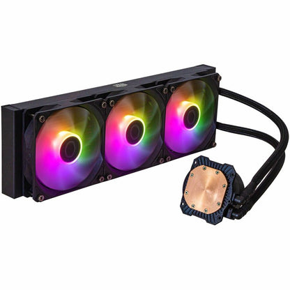 Alternate-Image1 Image for Cooler Master MasterLiquid 360L Core ARGB Cooling Fan/Radiator/Pump