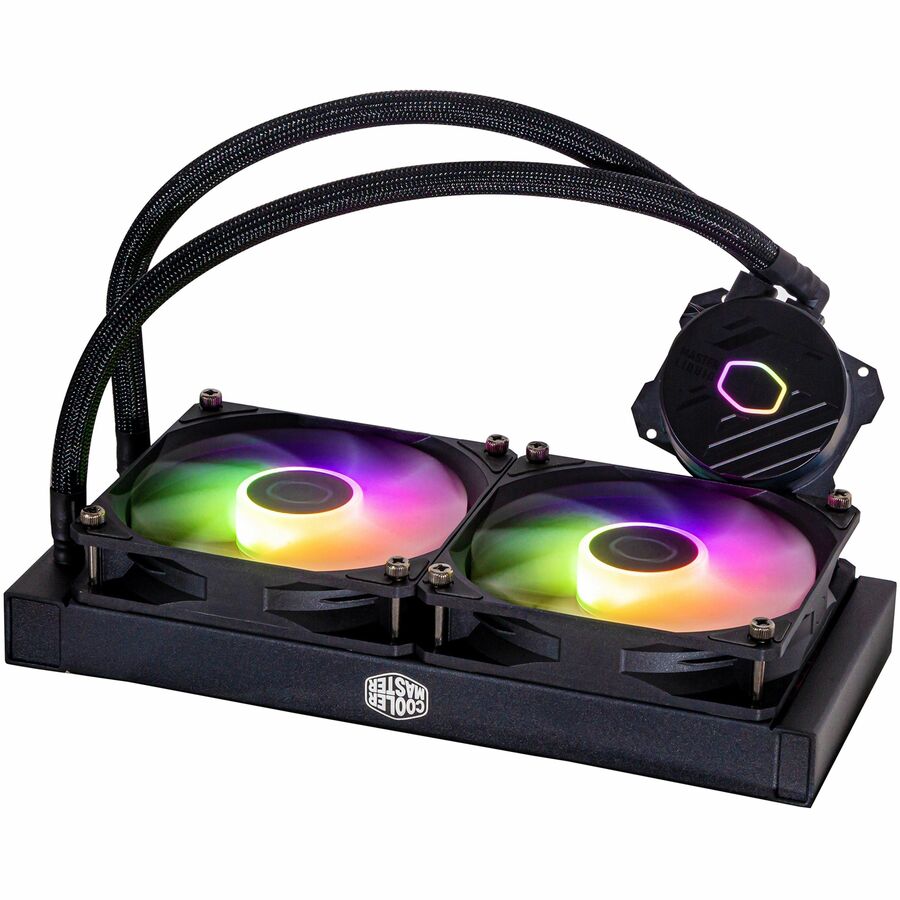 Alternate-Image1 Image for Cooler Master MasterLiquid 240L Core ARGB Cooling Fan/Radiator/Pump