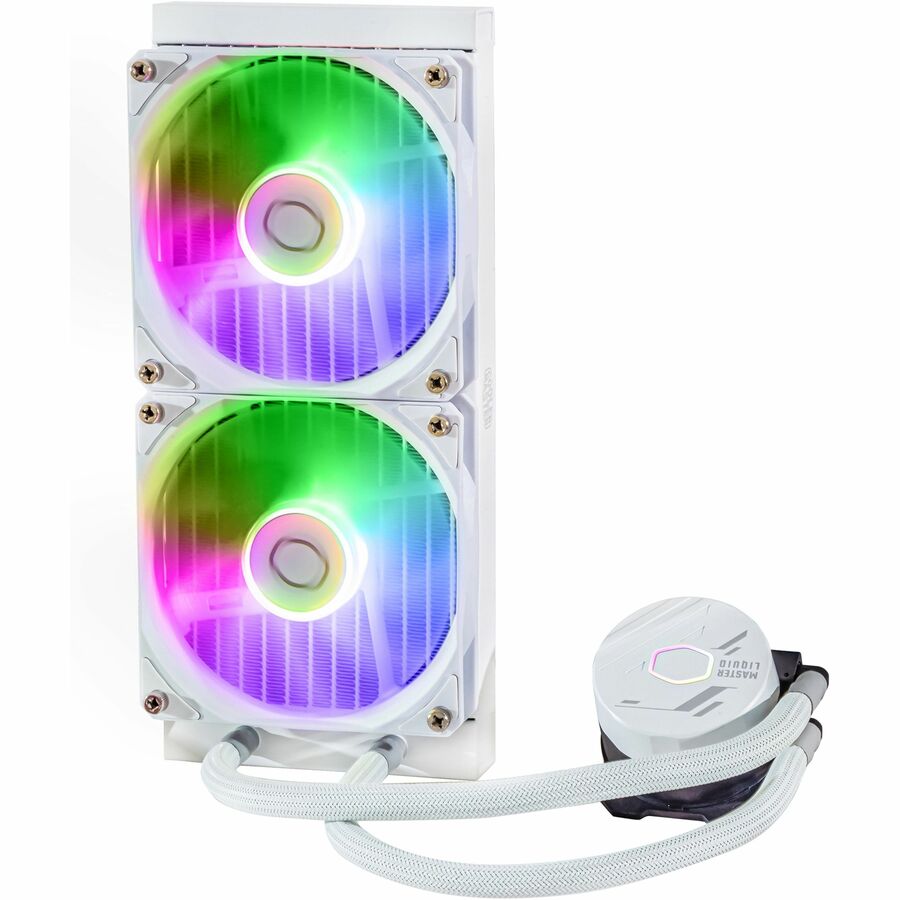 Alternate-Image3 Image for Cooler Master MasterLiquid 240L Core ARGB Cooling Fan/Radiator/Pump