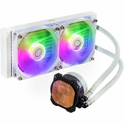 Alternate-Image1 Image for Cooler Master MasterLiquid 240L Core ARGB Cooling Fan/Radiator/Pump