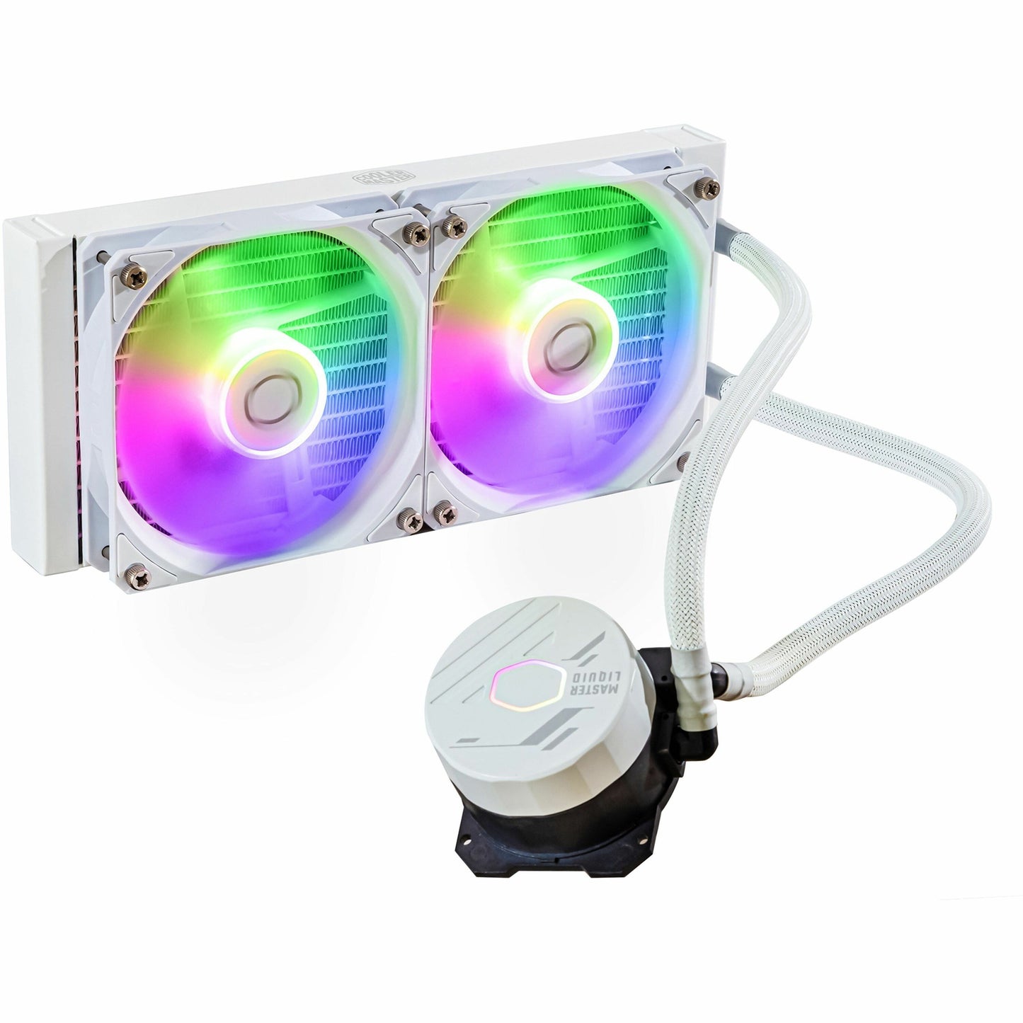 Main Image for Cooler Master MasterLiquid 240L Core ARGB Cooling Fan/Radiator/Pump