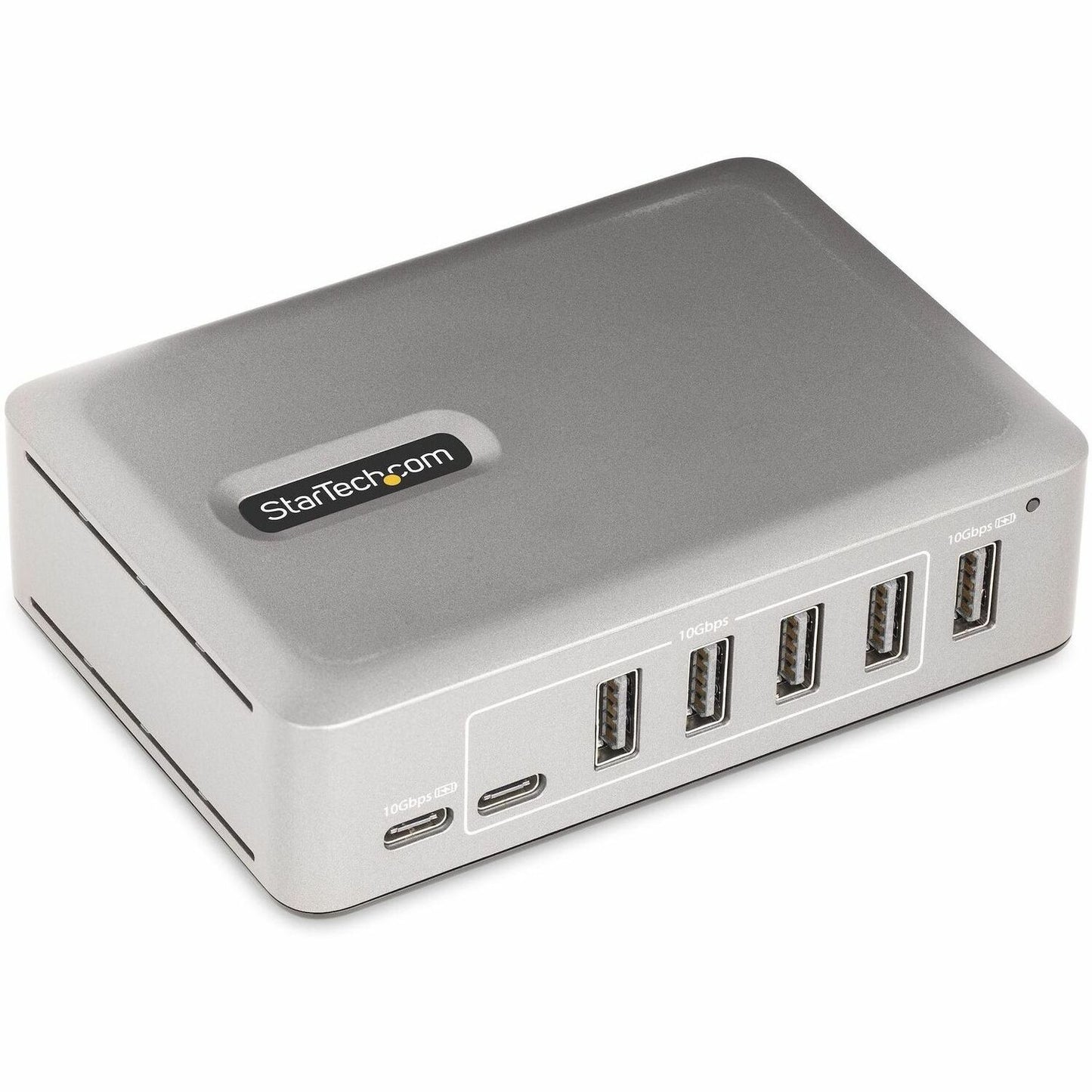 Main Image for StarTech.com 7-Port USB-C Hub, 5x USB-A + 2x USB-C, Self-Powered w/ 65W Power Supply, USB 3.1 10Gbps Desktop/Laptop USB Hub w/ Charging