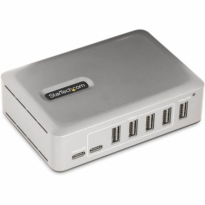 Main Image for StarTech.com 7-Port USB-C Hub, 5x USB-A + 2x USB-C, Self-Powered w/ 65W Power Supply, USB 3.1 10Gbps Desktop/Laptop USB Hub w/ Charging