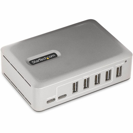 Main Image for StarTech.com 7-Port USB-C Hub, 5x USB-A + 2x USB-C, Self-Powered w/ 65W Power Supply, USB 3.1 10Gbps Desktop/Laptop USB Hub w/ Charging