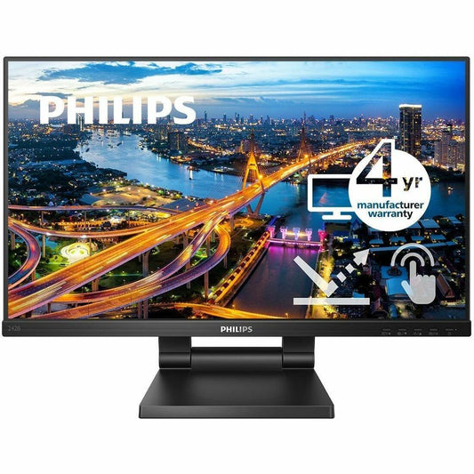 Main Image for PHILIPS 242B1TC - 24 inch Touch Monitor, LED, FHD, VGA, DP, HDMI, 4 Year Manufacturer Warranty - 24"