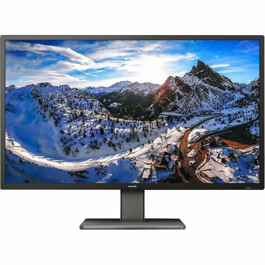 Front Image for PHILIPS 439P1 - 43 inch Monitor, LED, 4K UHD , USB-C (90W), 2xHDMI, DP, USB-Hub, 4 Year Manufacturer Warranty - 43"