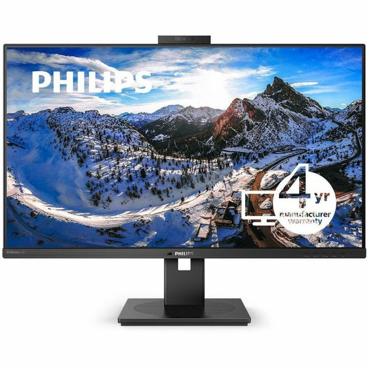 Main Image for PHILIPS 329P1H - 32 inch Monitor, LED, 4K UHD, webcam, USB-C (90W), RJ45, USB-Hub, 4 Year Manufacturer Warranty - 32"