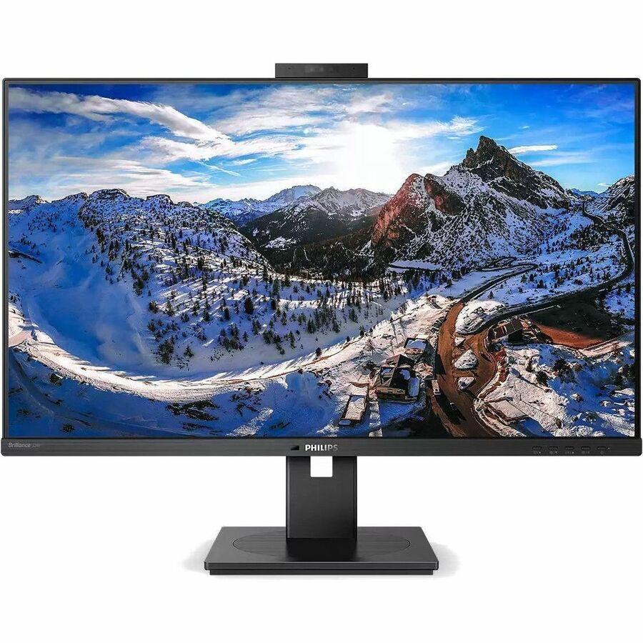 Front Image for PHILIPS 329P1H - 32 inch Monitor, LED, 4K UHD, webcam, USB-C (90W), RJ45, USB-Hub, 4 Year Manufacturer Warranty - 32"
