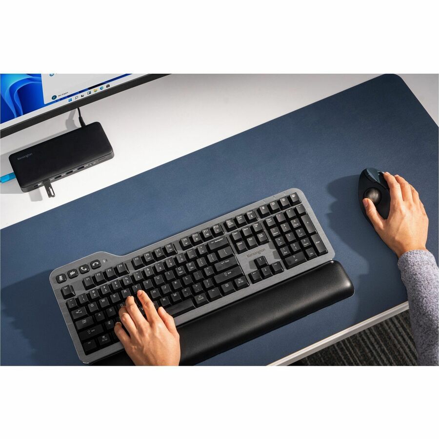 Alternate-Image8 Image for Kensington MK7500F QuietType Pro Silent Mechanical Keyboard with Meeting Controls