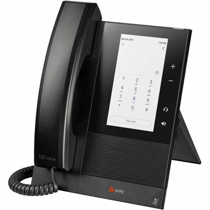 Alternate-Image1 Image for Poly CCX 400 IP Phone - Corded - Corded - Desktop, Wall Mountable - Black