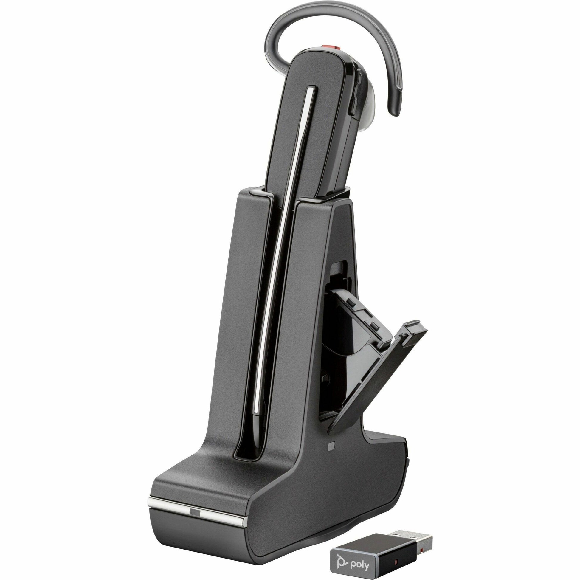 Main Image for Poly Savi 8245-M Microsoft Teams Certified DECT 1920-1930 MHz USB-A Headset +D200 TAA