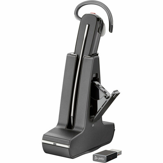 Main Image for Poly Savi 8245-M Microsoft Teams Certified DECT 1920-1930 MHz USB-A Headset +D200 TAA