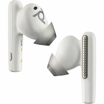 Alternate-Image3 Image for Poly Voyager Free 60 UC White Sand Earbuds +BT700 USB-C Adapter +Basic Charge Case