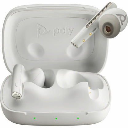 Main Image for Poly Voyager Free 60 UC White Sand Earbuds +BT700 USB-C Adapter +Basic Charge Case