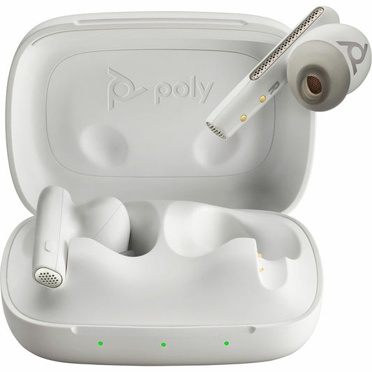 Main Image for Poly Voyager Free 60 UC White Sand Earbuds +BT700 USB-C Adapter +Basic Charge Case