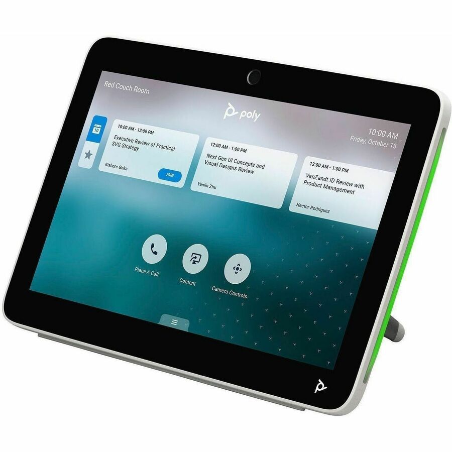 Alternate-Image4 Image for Poly Glass Mount for Touch Panel - White