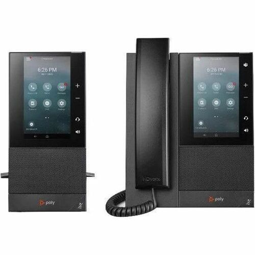 Main Image for Poly CCX 505 IP Phone - Corded - Corded/Cordless - Wi-Fi, Bluetooth - Desktop, Wall Mountable - Black