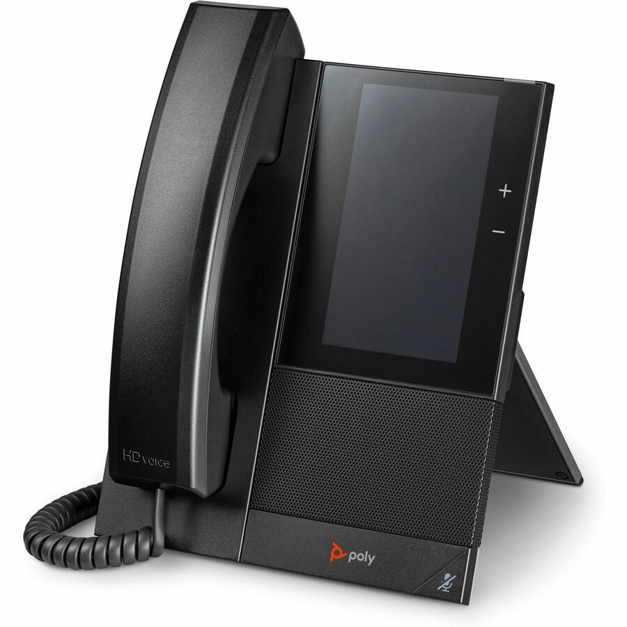 Alternate-Image3 Image for Poly CCX 505 IP Phone - Corded - Corded/Cordless - Wi-Fi, Bluetooth - Desktop, Wall Mountable - Black