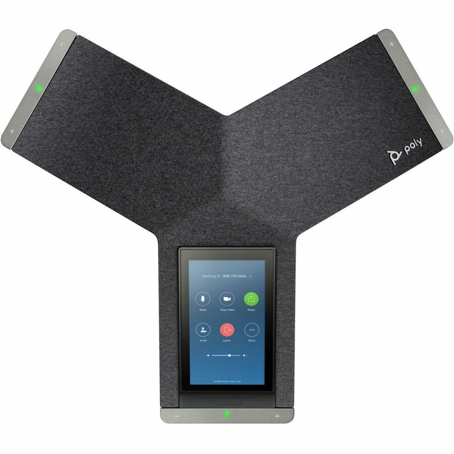 Alternate-Image2 Image for Poly Trio C60 IP Conference Station - Corded/Cordless - Bluetooth, Wi-Fi - Black