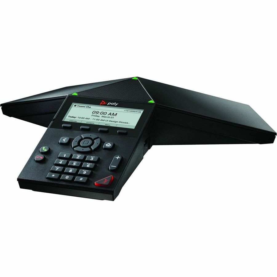 Alternate-Image1 Image for Poly Trio 8300 IP Conference Station - Corded - Wi-Fi, Bluetooth - Black