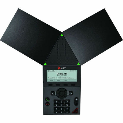 Alternate-Image3 Image for Poly Trio 8300 IP Conference Station - Corded - Wi-Fi, Bluetooth - Black