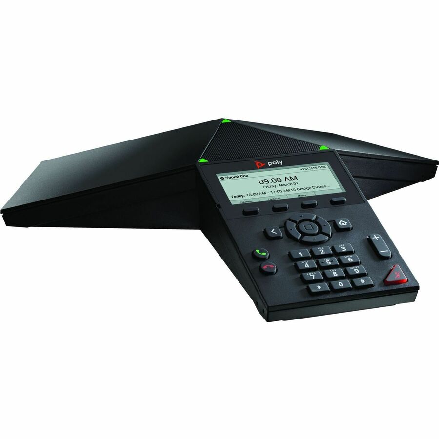 Alternate-Image2 Image for Poly Trio 8300 IP Conference Station - Corded - Wi-Fi, Bluetooth - Black