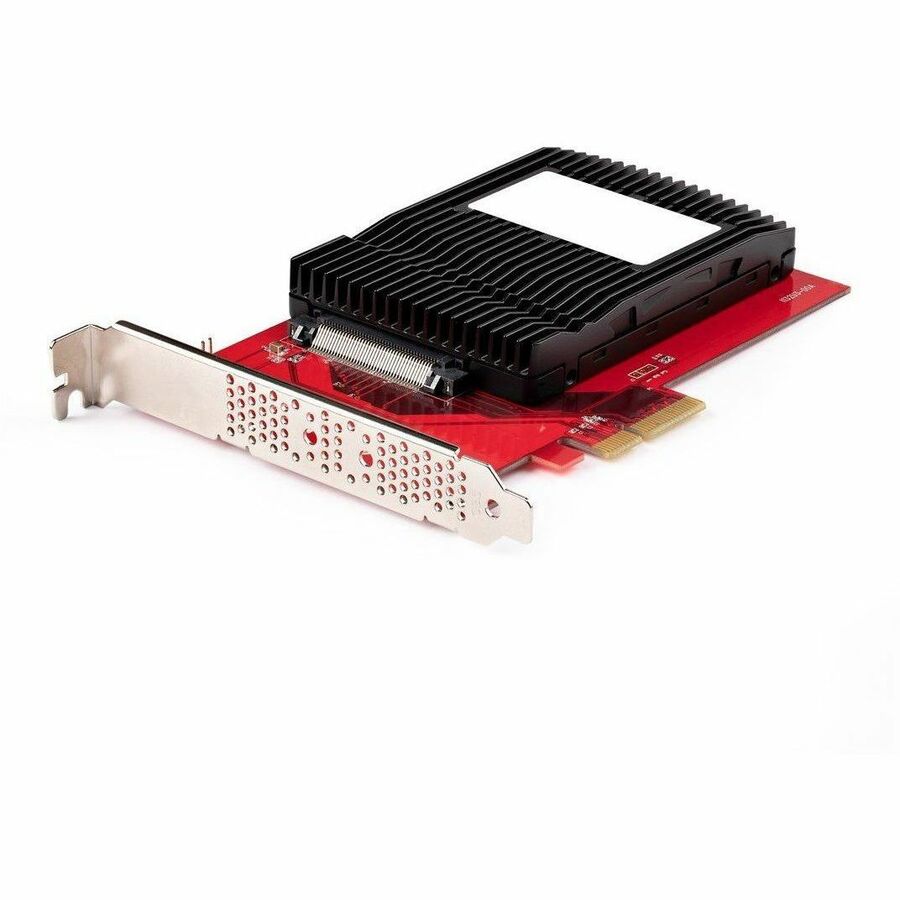 Alternate-Image5 Image for StarTech.com U.3 to PCIe Adapter Card, PCIe 4.0 x4 Adapter For 2.5" U.3 NVMe SSDs, SFF-TA-1001 PCI Express Add-in Card, TAA Compliant\n