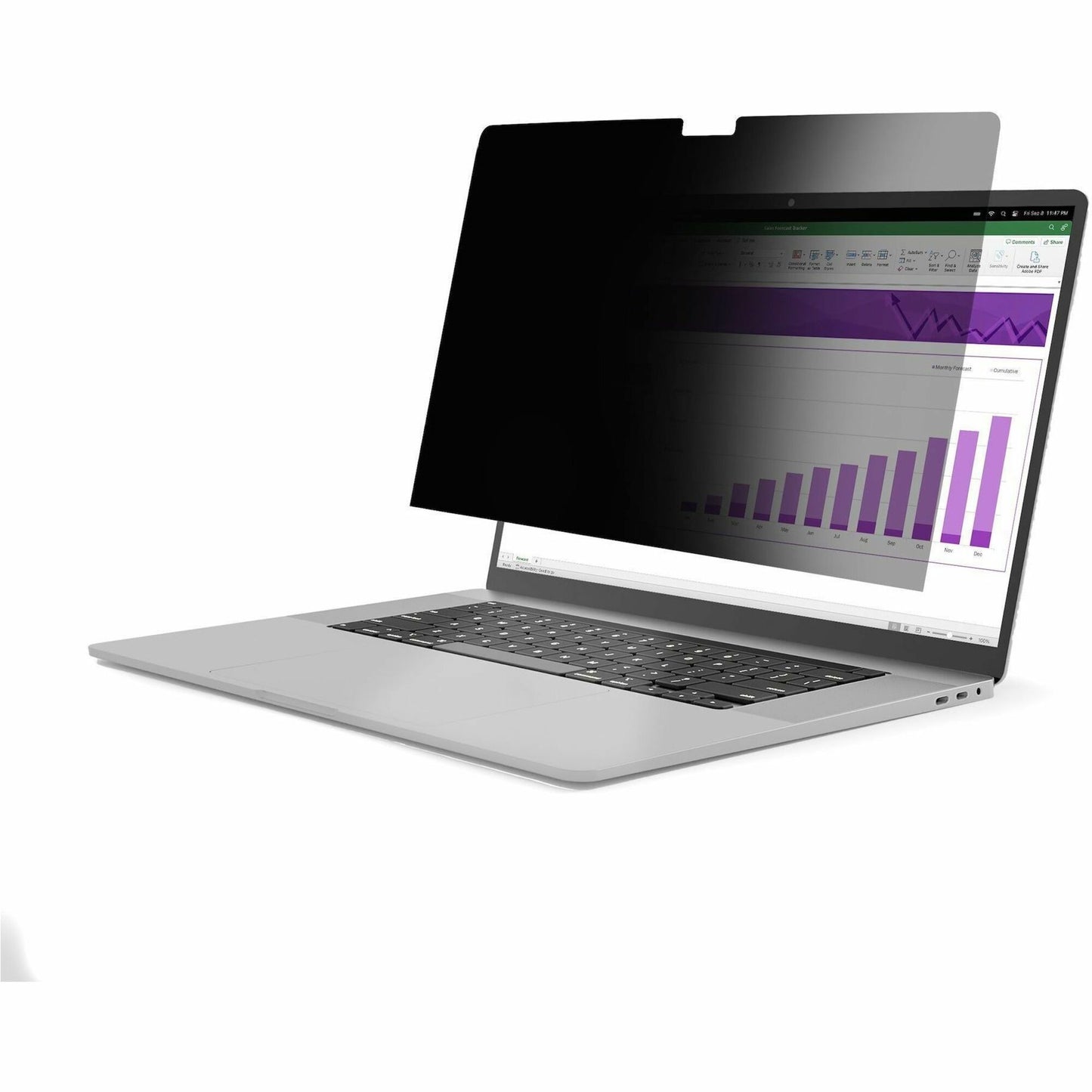 Main Image for StarTech.com 14-inch MacBook Pro 21/23 Laptop Privacy Screen, Anti-Glare Privacy Filter w/51% Blue Light Reduction, Matte/Glossy Sides