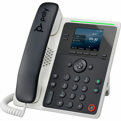 Main Image for Poly Edge E100 IP Phone - Corded - Corded - 3 Multiple Conferencing - Desktop, Wall Mountable - White, Midnight Blue