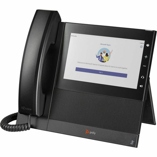 Main Image for Poly CCX 600 IP Phone - Corded - Corded/Cordless - Wi-Fi, Bluetooth - Desktop - Black