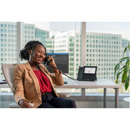 Alternate-Image7 Image for Poly CCX 600 IP Phone - Corded - Corded/Cordless - Wi-Fi, Bluetooth - Desktop - Black